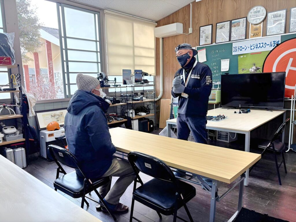 システムパラメーターの目視確認です。飛行前最終点検になるため重要な作業になります