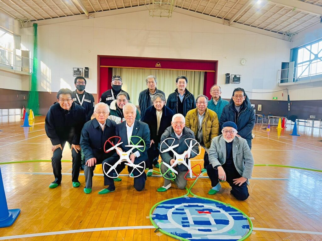 幹部の皆さま。東京農業の課題を解決される日々を送ってるそうです。ドローンがお役に立てば幸甚です