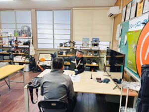 一等について内容と展望を説明。ビジネス利用です