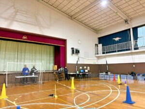 「実技審査」高度3.5mスクエア飛行（四角）