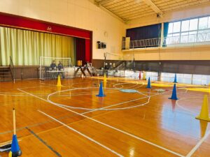 最も難操舵である8の字飛行。特化訓練です